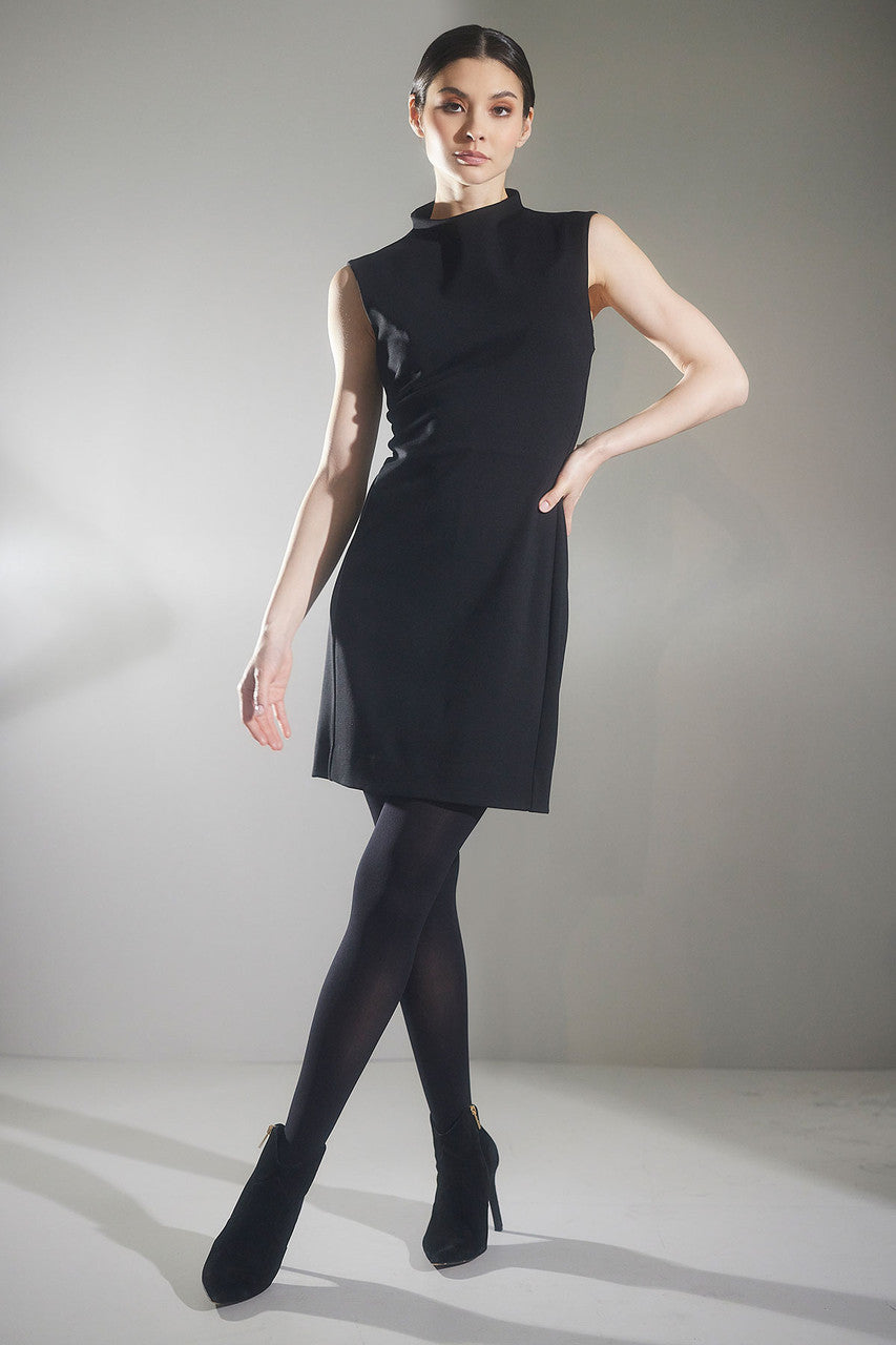 NATORI Buy Compact Knit Sheath Dress in Black Online